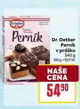 Billa Dr. Oetker Perník v prášku 540 g nabídka