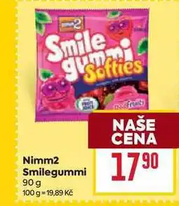 Billa Nimm2 Smilegummi 90 g nabídka