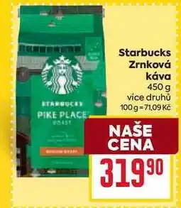 Billa Starbucks Zrnková Κάνα 450 g nabídka