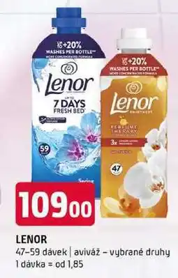 Terno LENOR 47-59 dávek aviváž vybrané druhy nabídka