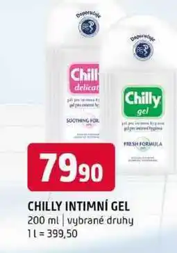 Terno CHILLY INTIMNÍ GEL 200 ml vybrané druhy nabídka