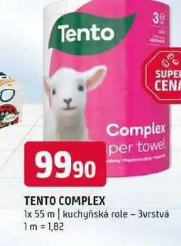 Terno TENTO COMPLEX 1x 55 m kuchyňská role 3vrstvá nabídka