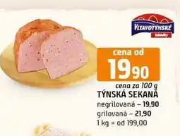 Terno TÝNSKÁ SEKANÁ negrilovaná grilovaná nabídka
