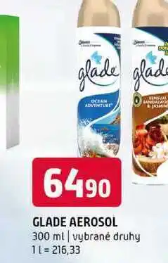 Terno GLADE AEROSOL 300 ml vybrané druhy nabídka
