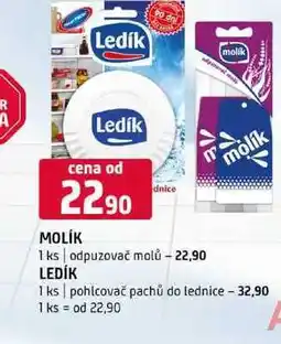 Terno MOLÍK odpuzovač molů 1 ks pohlcovač pachů do lednice nabídka