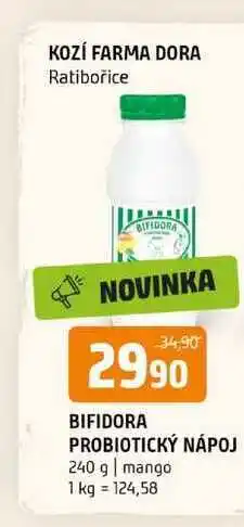 Terno BIFIDORA PROBIOTICKÝ NÁPOJ 240 g mango nabídka