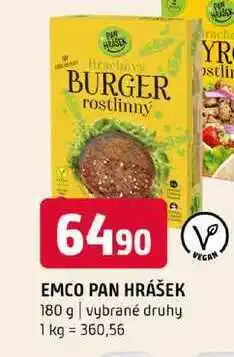 Terno EMCO PAN HRÁŠEK 180 g vybrané druhy nabídka