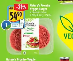 Albert Veggie burger nabídka