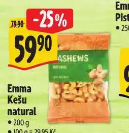 Albert Emma kešu natural nabídka