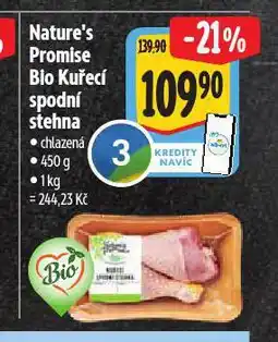 Albert Bio kuřecí spodní stehna nabídka