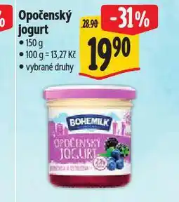 Albert Opočenský jogurt nabídka