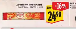 Albert Albert listové těsto rozválené nabídka