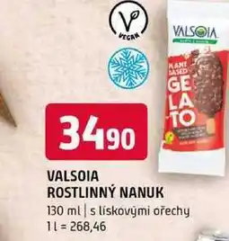 Terno VALSOIA ROSTLINNÝ NANUK 130 ml s lískovými ořechy nabídka