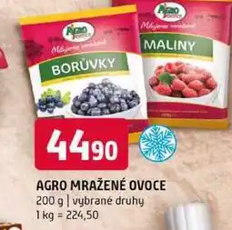 Terno AGRO MRAŽENÉ OVOCE 200 g vybrané druhy nabídka