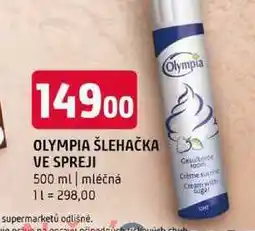 Terno OLYMPIA ŠLEHAČKA VE SPREJI 500 ml mléčná nabídka