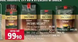 Terno Jacobs Velvet instantní káva nabídka