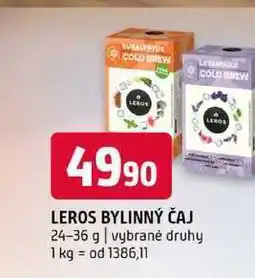 Terno Leros bylinný čaj vybrané druhy nabídka