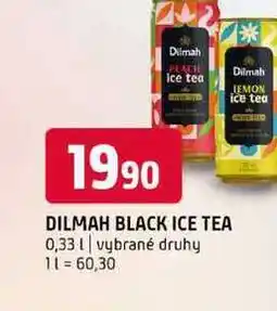 Terno DILMAH BLACK ICE TEA 0,33l vybrané druhy nabídka