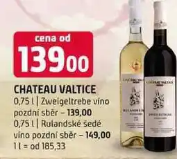 Terno CHATEAU VALTICE 0,75l nabídka