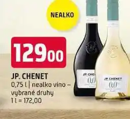 Terno JP. CHENET 0,75l nealko vino vybrané druhy nabídka