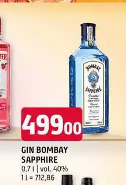 Terno GIN BOMBAY SAPPHIRE 0,7l vol. 40% nabídka