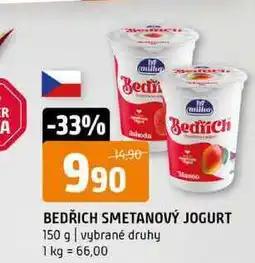 Terno BEDŘICH SMETANOVÝ JOGURT 150 g vybrané druhy nabídka