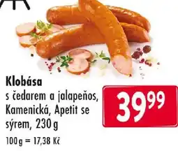 Qanto Klobása nabídka