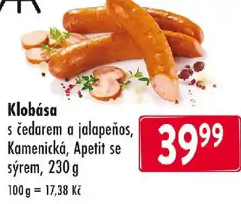 Qanto Klobása nabídka