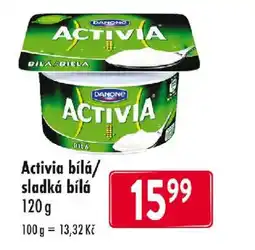 Qanto Activia bílá/ sladká bílá nabídka