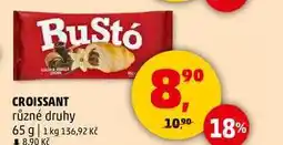 Penny Market RuStó CROISSANT různé druhy, 65 g nabídka