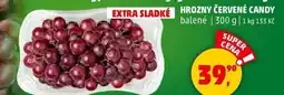 Penny Market HROZNY ČERVENÉ CANDY balené, 300 g nabídka