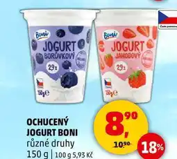 Penny Market OCHUCENÝ JOGURT BONI různé druhy, 150 g nabídka