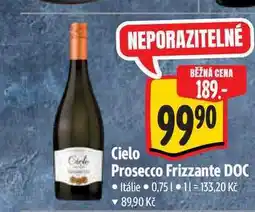 Albert Cielo Prosecco Frizzante DOC 0,75 l nabídka