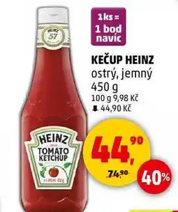 Penny Market HEINZ kečup ostrý, jemný, 450 g nabídka