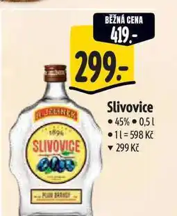 Albert Slivovice 0,5 l nabídka