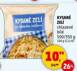 Penny Market KYSANÉ ZELÍ chlazené bílé, 500/350 g nabídka