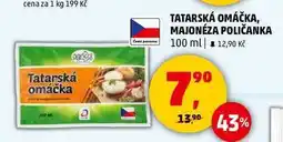 Penny Market TATARSKÁ OMÁČKA, MAJONÉZA POLIČANKA, 100 ml nabídka