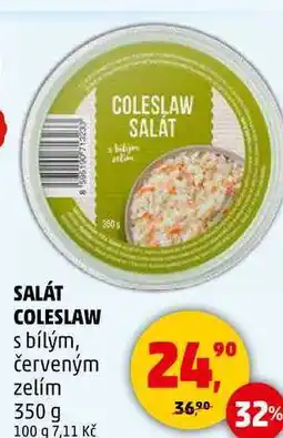 Penny Market SALÁT COLESLAW s bílým, červeným zelím, 350 g nabídka