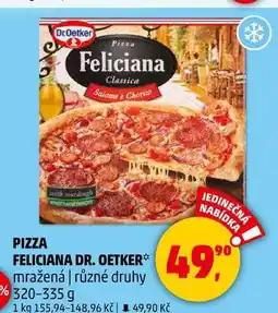 Penny Market PIZZA FELICIANA DR. OETKER mražená různé druhy, 320-335 g nabídka