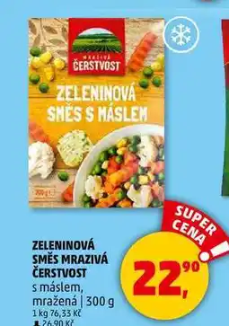 Penny Market ZELENINOVÁ SMĚS MRAZIVÁ ČERSTVOST s máslem, mražená, 300 g nabídka