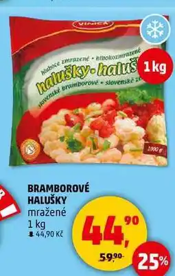Penny Market BRAMBOROVÉ HALUŠKY mražené, 1 kg nabídka