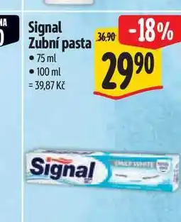 Albert Signal Zubní pasta 75 ml nabídka