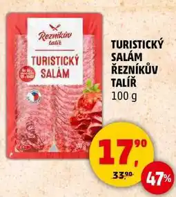 Penny Market TURISTICKÝ SALÁM ŘEZNÍKŮV TALÍŘ, 100 g nabídka