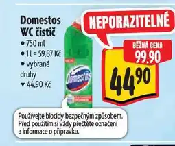 Albert Domestos WC čistič 750 ml nabídka