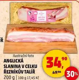 Penny Market ANGLICKÁ SLANINA V CELKU ŘEZNÍKŮV TALÍŘ, 200 g nabídka