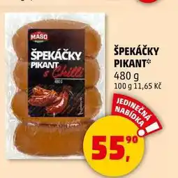 Penny Market ŠPEKÁČKY PIKANT, 480 g nabídka
