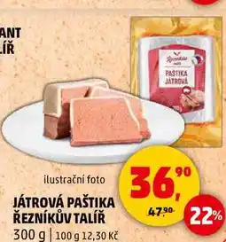 Penny Market JÁTROVÁ PAŠTIKA ŘEZNÍKŮV TALÍŘ, 300 g nabídka