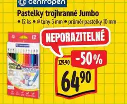Albert Pastelky trojhranné Jumbo 12 ks nabídka