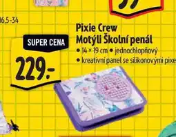 Albert Pixie Crew SUPER Motýli Školní penál 14x19 cm nabídka