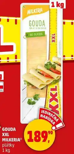 Penny Market GOUDA XXL MILKERIA plátky, 1 kg nabídka